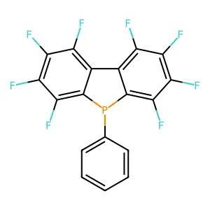 5H-Dibenzophosphole, 1,2,3,4,6,7,8,9-octafluoro-5-phenyl- structure