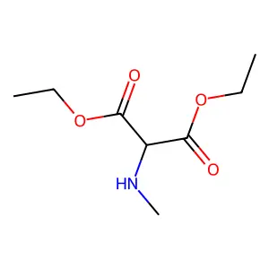 Diethyl 2-(methylamino)propanedioate structure