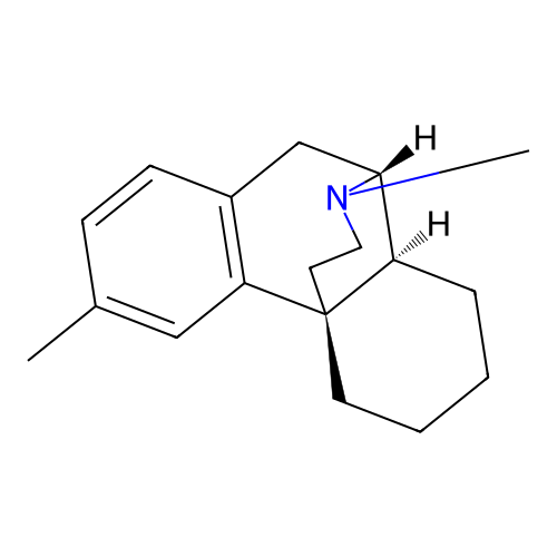 二甲啡烷 structure