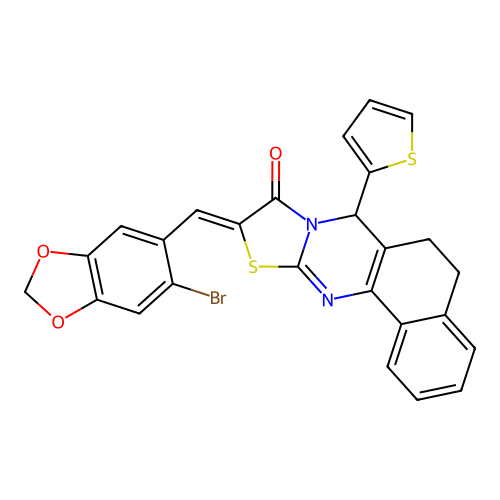 C26H17BrN2O3S2 structure