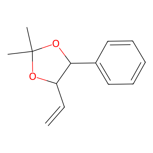 1,3-Dioxolane, 4-ethenyl-2,2-dimethyl-5-phenyl- structure