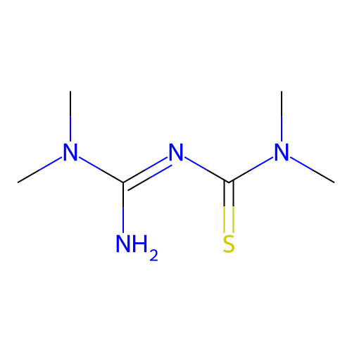 3-[Amino(dimethylamino)methylidene]-1,1-dimethylthiourea structure