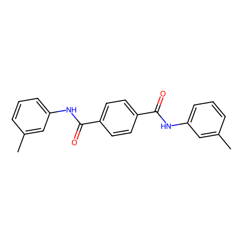 N,N'-Di-m-tolyl-terephthalamide structure