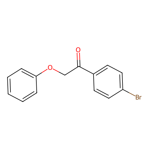 1-(4-Bromophenyl)-2-phenoxyethanone structure