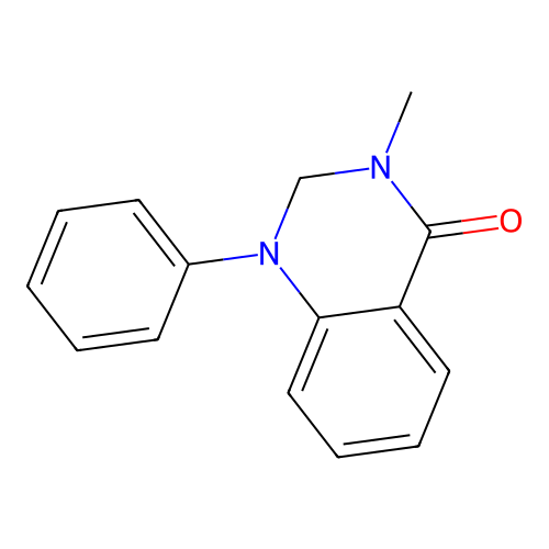 4(1H)-Quinazolinone, 2,3-dihydro-3-methyl-1-phenyl- structure