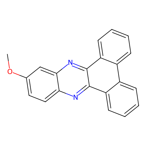 11-Methoxyphenanthro[9,10-b]quinoxaline structure