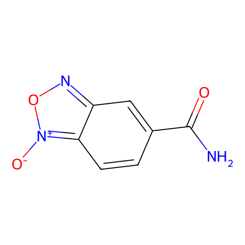 2,1,3-苯并恶二唑-5-甲酰胺1-氧化物 structure