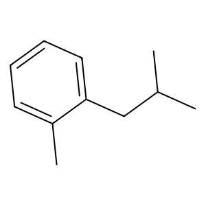 1-Methyl-2-(2-methylpropyl)benzene structure