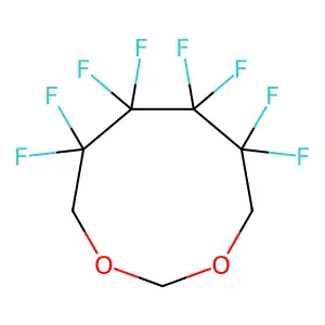 5,5,6,6,7,7,8,8-Octafluoro-1,3-dioxonane structure