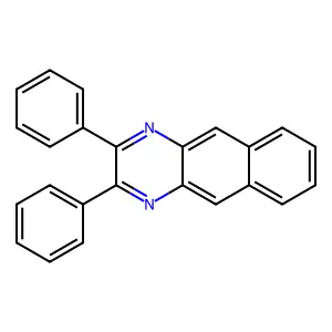 2,3-Diphenylbenzo[g]quinoxaline structure