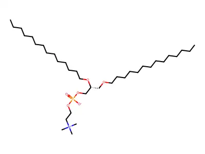 1,2-Ditetradecylphosphatidylcholine structure