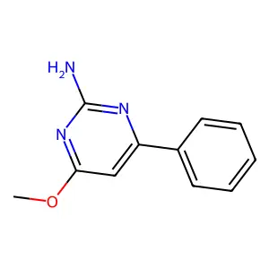 4-甲氧基-6-苯基嘧啶-2-胺 structure