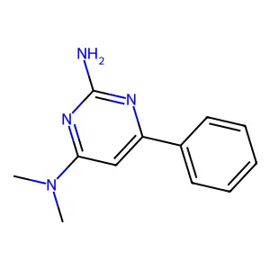 N4,N4-Dimethyl-6-phenylpyrimidine-2,4-diamine structure