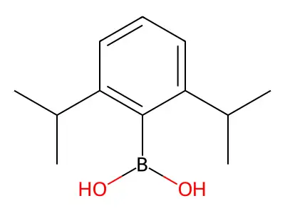 4-Hexylphenylboronic Acid structure