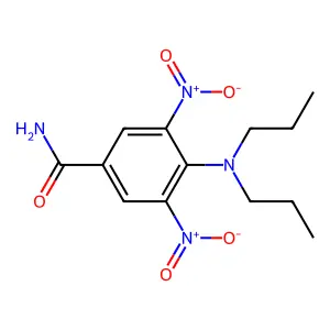4-(二丙氨基)-3,5-二硝基苯甲酰胺 structure