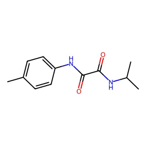 N-(4-methylphenyl)-N'-(propan-2-yl)ethanediamide structure