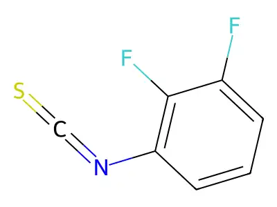 1,2-Difluoro-3-isothiocyanatobenzene structure