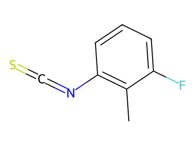 1-Fluoro-3-isothiocyanato-2-methylbenzene structure