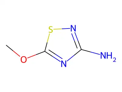 5-Methoxy-1,2,4-thiadiazol-3-amine structure