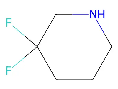 3,3-Difluoropiperidine structure