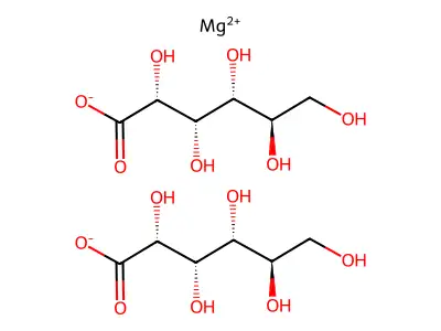 葡萄糖酸镁 structure