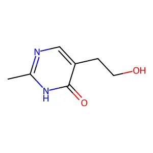 4(1H)-Pyrimidinone, 5-(2-hydroxyethyl)-2-methyl- structure