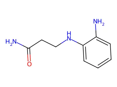 3-[(2-Aminophenyl)amino]propanamide structure