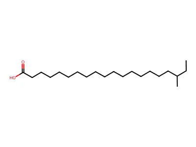 18-Methyleicosanoic acid structure