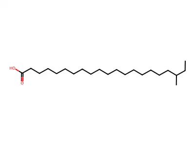 19-Methylheneicosanoic acid structure