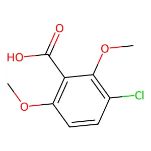 3-Chloro-2,6-dimethoxybenzoic acid structure