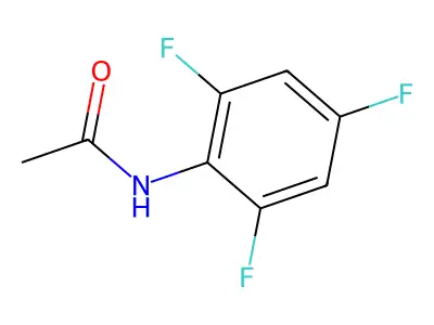 2',4',6'-Trifluoroacetanilide structure