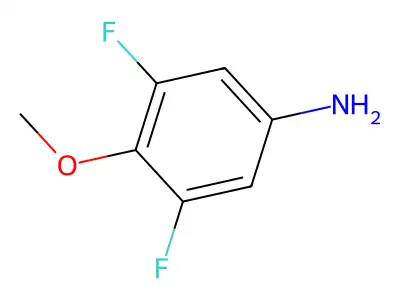 3,5-Difluoro-4-methoxyaniline structure