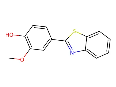 4-(1,3-Benzothiazol-2-yl)-2-methoxyphenol structure