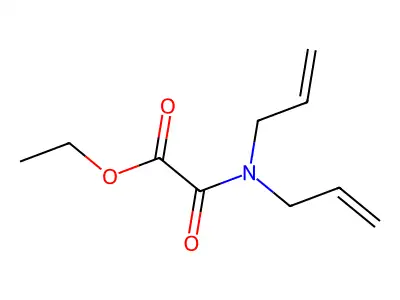 Acetic acid, (di-2-propenylamino)oxo-, ethyl ester structure