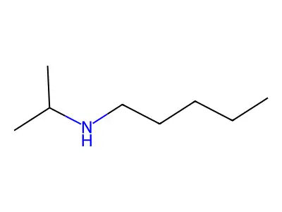 Pentyl(propan-2-yl)amine structure