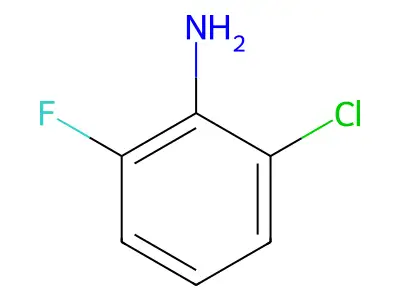 2-Chloro-6-fluoroaniline structure