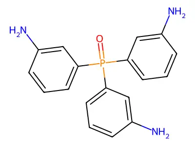 Tris(3-aminophenyl)phosphine oxide structure
