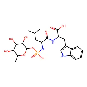 磷酸酰胺霉素 structure