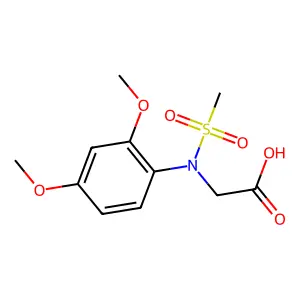 4-amino-N-methyl-N-phenylbenzenesulfonamide structure