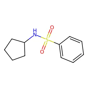 N-cyclopentylbenzenesulfonamide structure