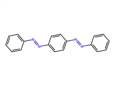 Azobenzene, 4-(phenylazo)- structure