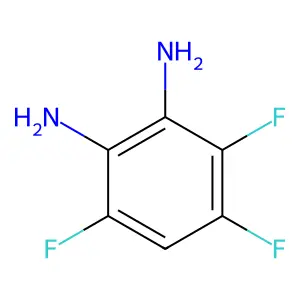 3,4,6-Trifluorobenzene-1,2-diamine structure