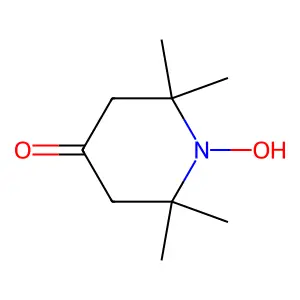 1-Hydroxy-2,2,6,6-tetramethylpiperidin-4-one hydrochloride structure