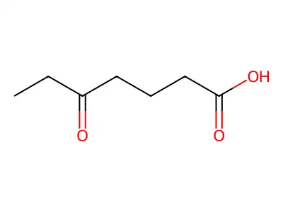 5-氧代庚酸 structure