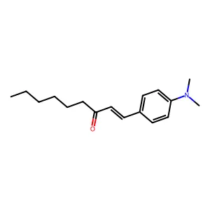 1-[4-(Dimethylamino)phenyl]non-1-en-3-one structure
