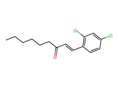 1-(2,4-Dichlorophenyl)non-1-en-3-one structure