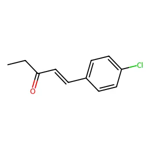 1-Penten-3-one, 1-(4-chlorophenyl)- structure