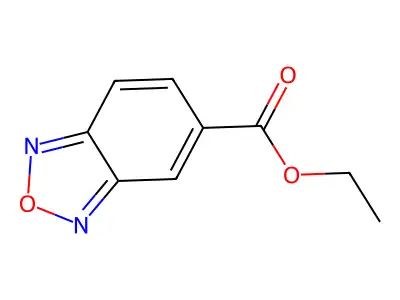 Ethyl 2,1,3-benzoxadiazole-5-carboxylate structure