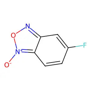 5-Fluorobenzofuroxan structure
