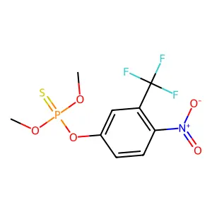 Fluorothion structure
